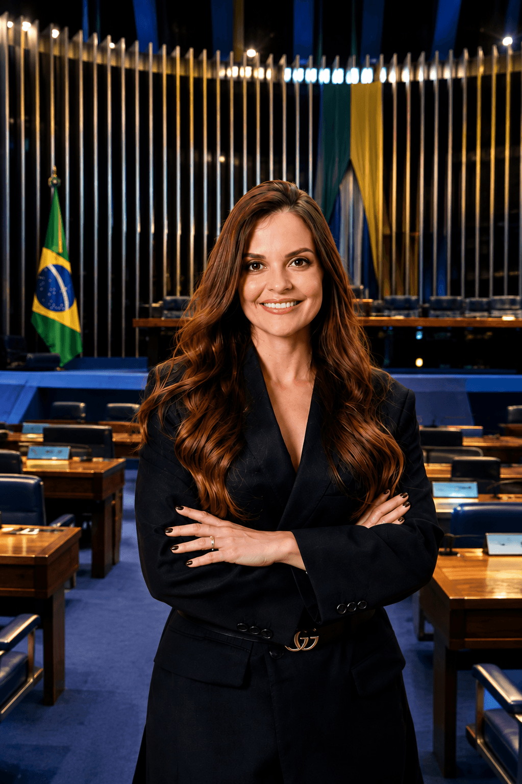 Raquel Medeiros no Plenário em Brasília